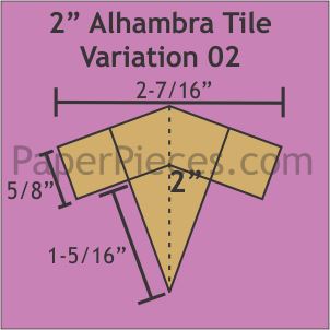 2" Alhambra Tile Variation 02