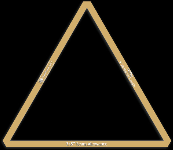 9" Equilateral Triangles