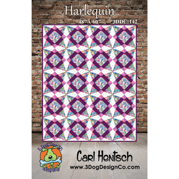 Harlequin by Carl Hentsch of 3 Dog Design Co.