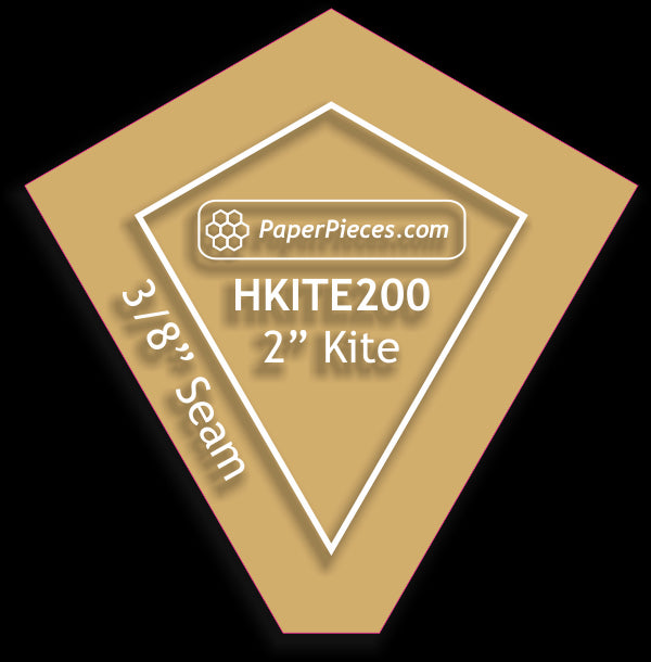 2" Hexagon Kites
