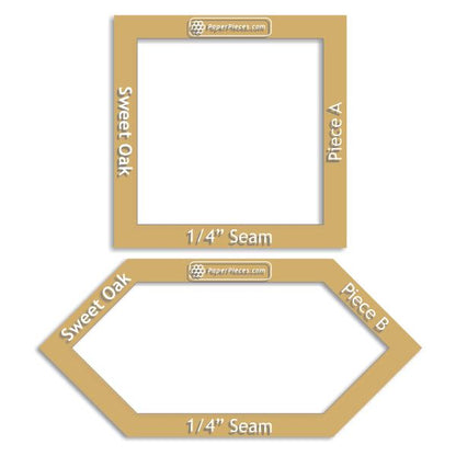 Sweet Oak Baby Quilt by Paper Pieces