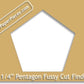 1-1/4" Pentagon Fussy Cut Finder