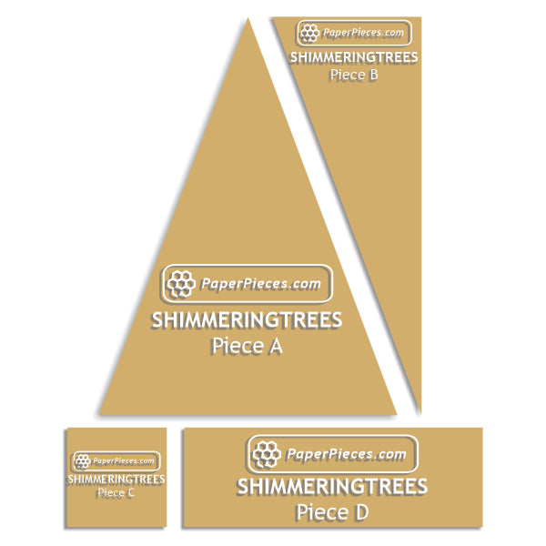 Shimmering Trees by Paper Pieces®