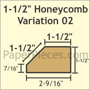 1-1/2" Honeycomb Variation 02