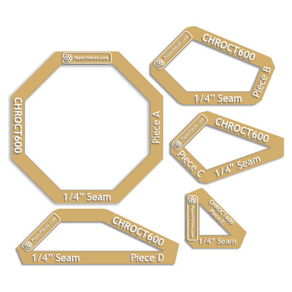 6" Chrysanthemum Octagon