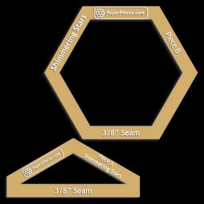 Shimmering Stars by Paper Pieces®