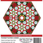 Poinsettia Tree Skirt by Paper Pieces®