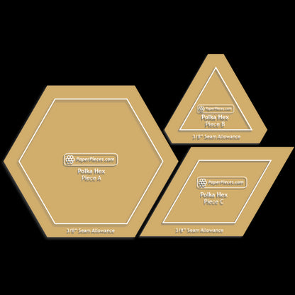 Polka Hex by Paper Pieces®