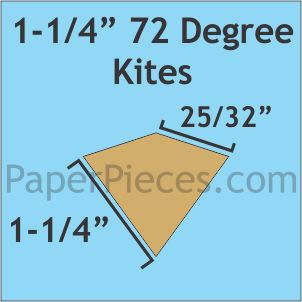 1-1/4" 72 Degree Kites