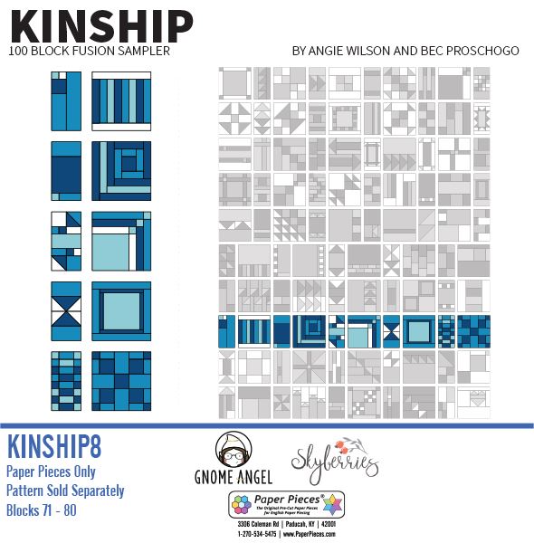 Kinship (100 Days 100 Blocks) by Angie Wilson Gnome Angel