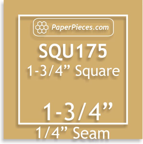 1-3/4" Squares