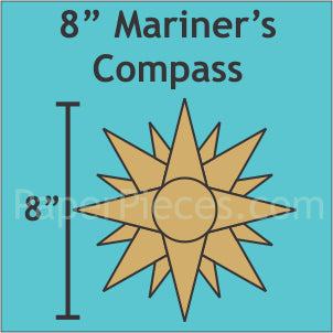 8" Mariner's Compass