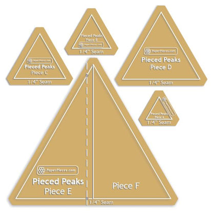 Pieced Peaks by Paper Pieces®