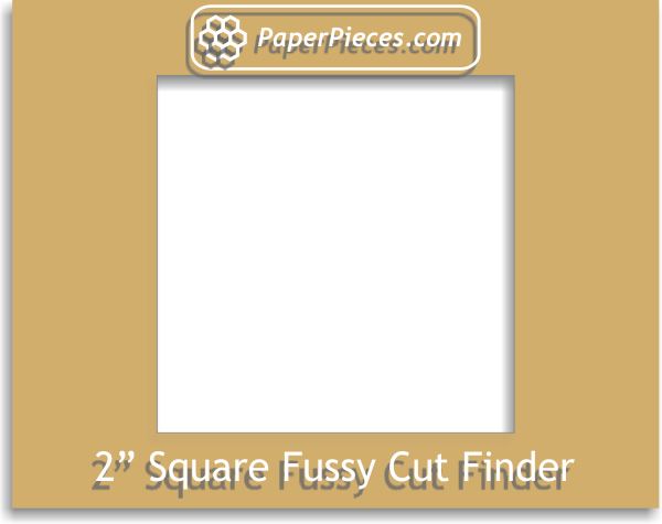 2" Square Fussy Cut Finder