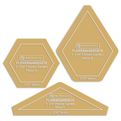 5-3/4" Flower Garden