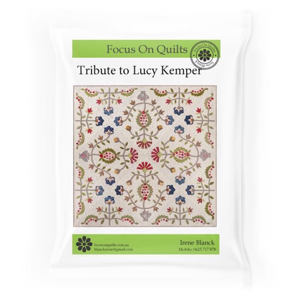 Tribute to Lucy Kemper Pattern by Irene Blanck
