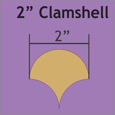 2" Clamshell